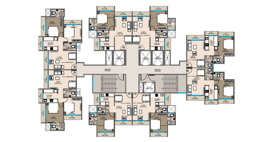 Sonawane Group Kalyan Floor Plans